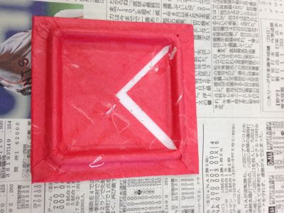 納豆蓋で小さな額の作り方~季節のはんこで~_e0136066_14382795.jpg