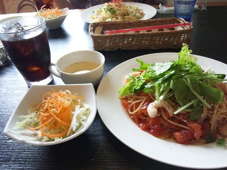 冷たいパスタ・洋麺亭とらや_a0140775_19105693.jpg