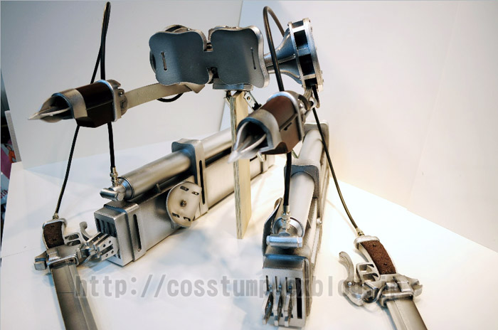 進撃の巨人 立体起動装置 Weathering Version Cos Stump 進撃の巨人 立体起動装置 Weathering Version Cos Stump