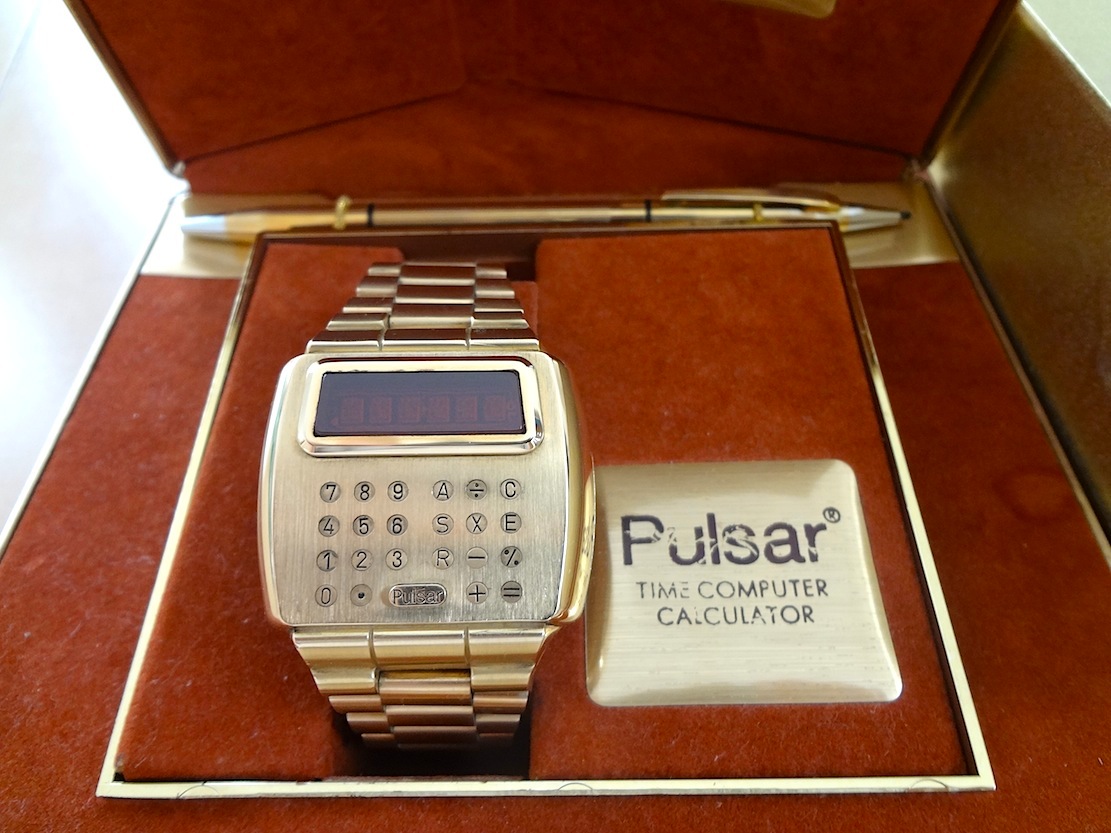 Pulsar Time Computer パルサータイムカリキュレーター LED - 時計