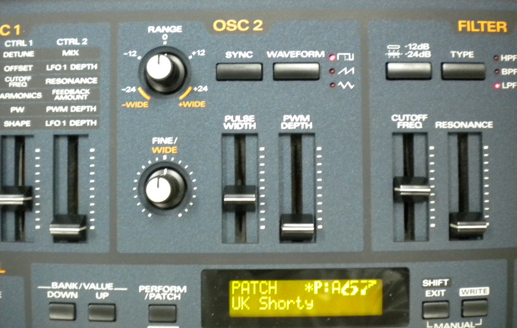Roland JP-8000試奏記 : 風流音色まねゑもん Roland JP-8000試奏記 : 風流音色まねゑもん