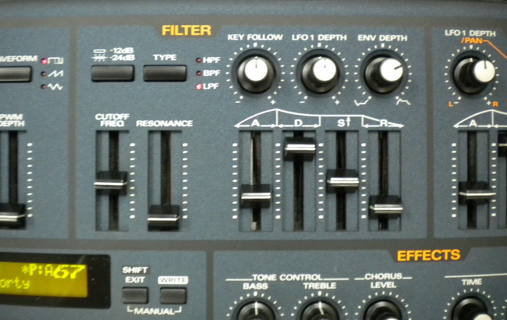 Roland JP-8000試奏記 : 風流音色まねゑもん Roland JP-8000試奏記 : 風流音色まねゑもん