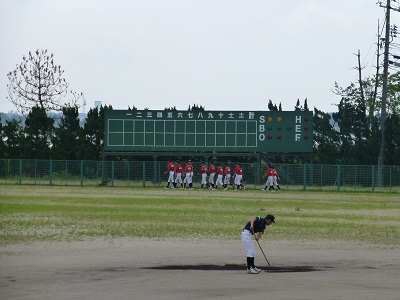 6月29日 八束球場練習_a0230754_20453378.jpg