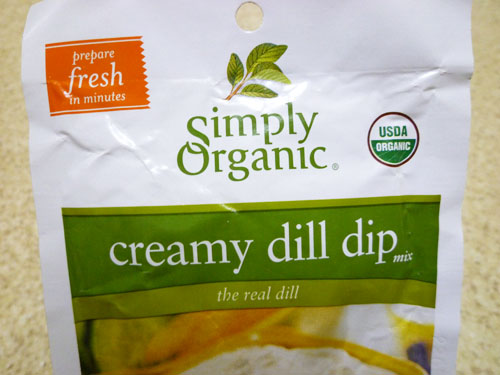 Simply Organic Creamy Dill Dip_c0152767_23144464.jpg