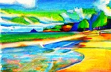 カリグラフィーと色鉛筆のワークショップ_e0045977_217053.jpg
