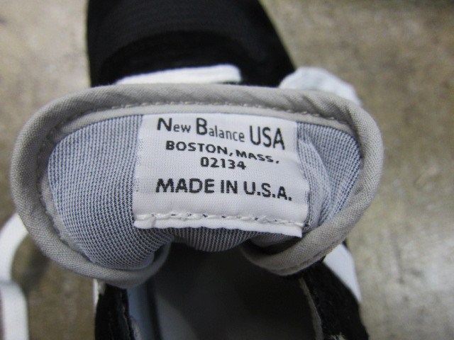 今夏の海外NB の本命!? M990 (MADE IN USA) ・・・ BLACKカラー入荷!★!_d0152280_23525459.jpg