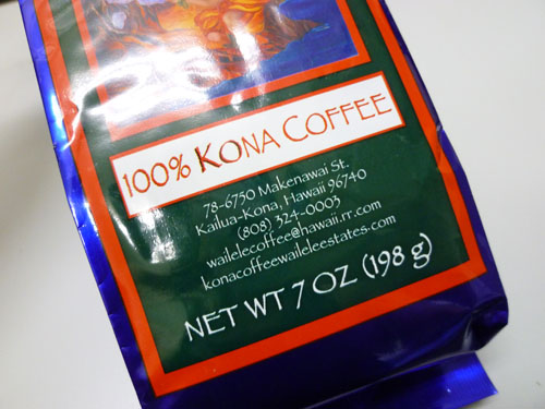 Wailele Estates 100% KONA COFFEE_c0152767_2312543.jpg