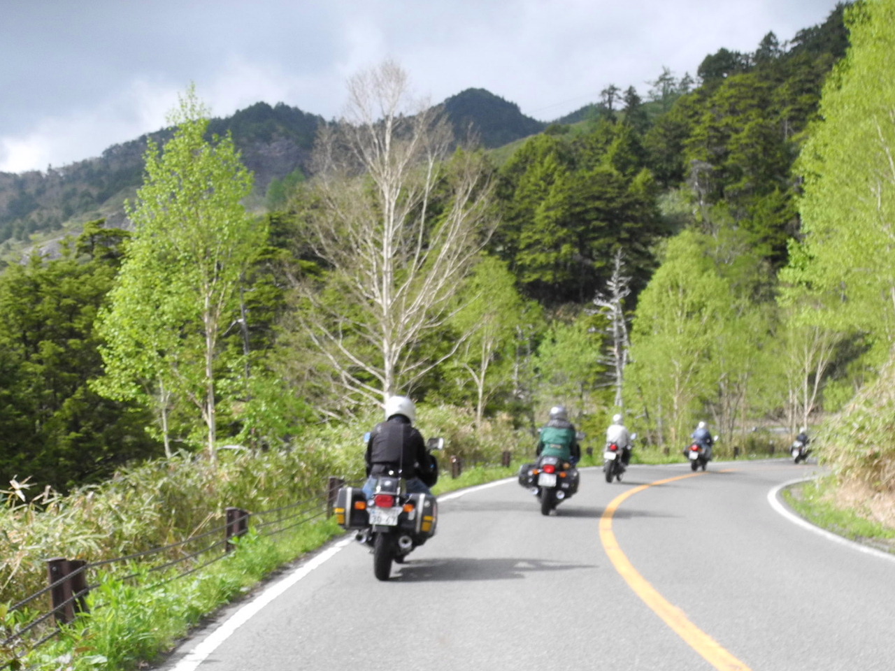 同伴ツーリング(万座温泉)_b0238789_2173440.jpg