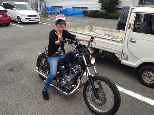 ビラーゴ250カスタム レディ号&I(A)ちゃん号納車_a0164918_19513043.jpg