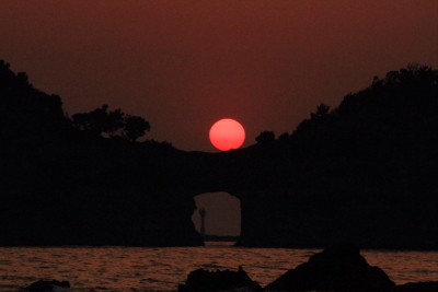 南紀白浜の夕景_c0203948_1219825.jpg