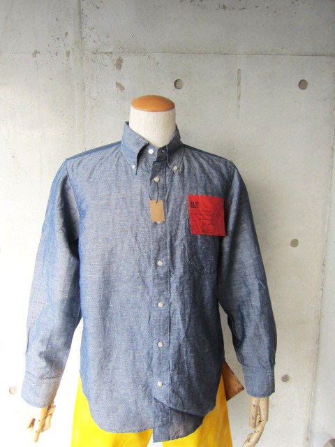 Kato BASIC ・・・ Light Shambre B/D SHIRTS 。。。夏用の薄手Shambre シャツです♪♪♪_d0152280_21444530.jpg