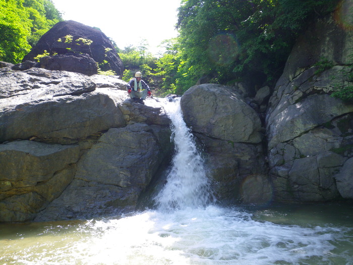 安達太良山硫黄川を捜索遡行 ～ ２０１３年６月２９日_f0170180_21581573.jpg