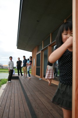「田園を望むFLAT HOUSE」の完成見学会を開催しました♪_e0029115_1812414.jpg
