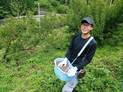 山あいの南高梅 完熟梅の出荷とお礼肥え_a0254656_18451397.jpg