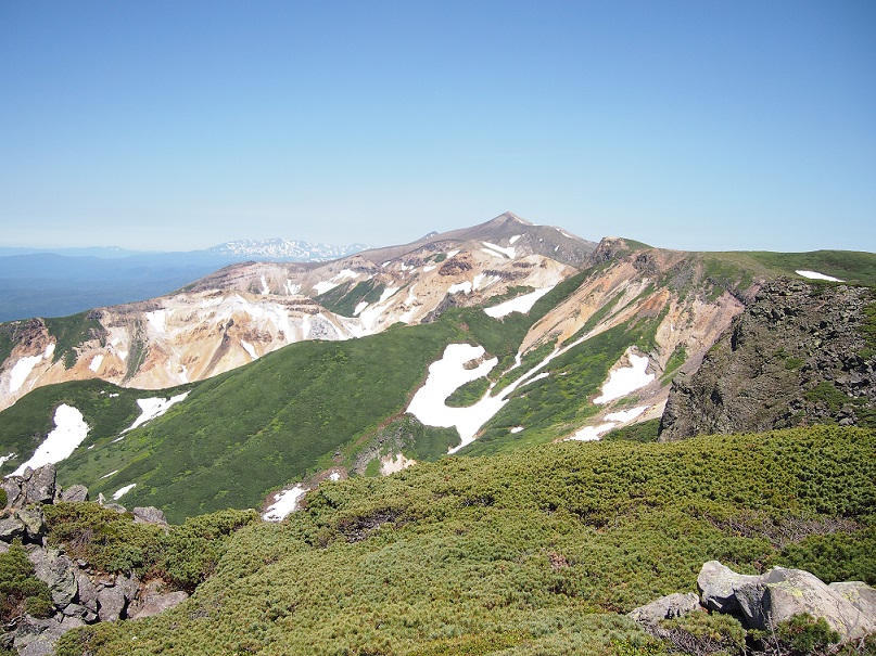 【後編】　初めての十勝連峰縦走♪　富良野岳～上ホロまで。_b0281366_15265585.jpg