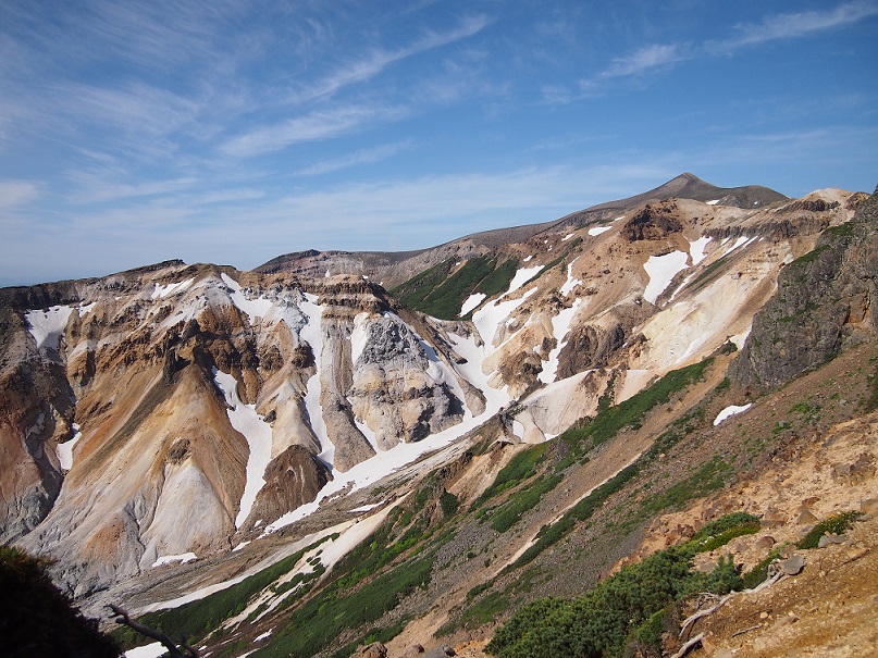 【後編】　初めての十勝連峰縦走♪　富良野岳～上ホロまで。_b0281366_11333962.jpg