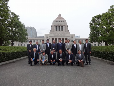 　国会訪問・長島代議士政務官室訪問_f0019487_17522019.jpg