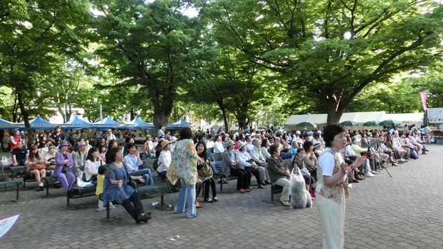 ⑥札幌大通公園の花、参議院選挙頑張れ維新の会、安倍総理自民党と維新の会の連合を、安倍総理に超・期待_d0181492_0384527.jpg