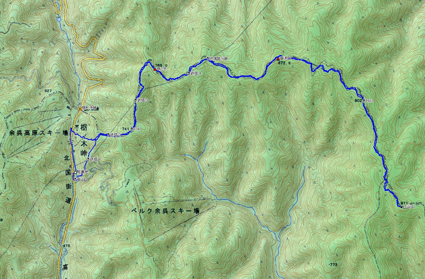 音波山・下谷山－ブナの巨樹に会いに行く_e0110500_11435934.jpg