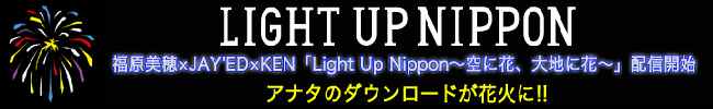 LIGHT　UP　NIPPON　東北で花火を！_e0047322_0251161.jpg