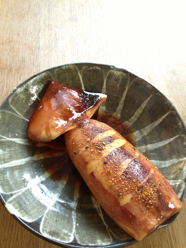スルメイカ料理 刺身 沖干し 煮付け 肝焼き 鎌倉で釣り三昧