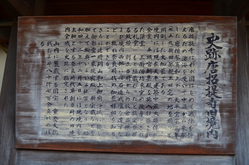 【唐招提寺】鑑真和上坐像の公開(レプリカ)_e0237645_02406.jpg