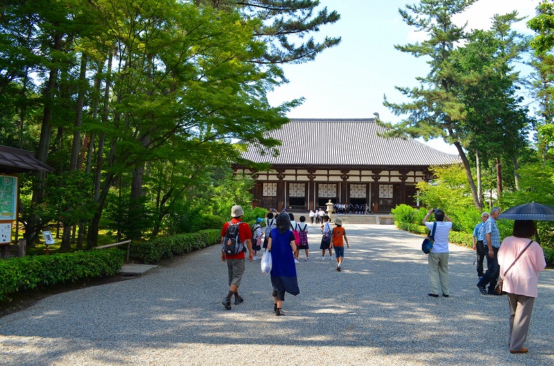 【唐招提寺】鑑真和上坐像の公開(レプリカ)_e0237645_04027.jpg