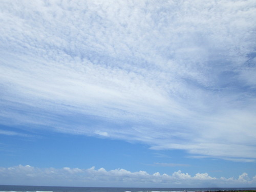 モコモコな雲☆キビ畑と雲☆海と雲☆などなど_f0260263_1355120.jpg