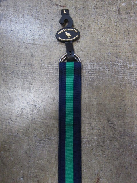 BARRONS HUNTER ・・・ 夏に合う低価格ながら高品質のアメリカ・リボンBELT★_d0152280_21311246.jpg
