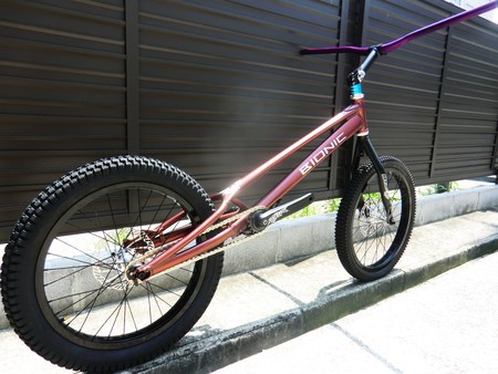 自転車 バイクトライアル【Ozonys】 バイクトライアル 完成車 ozonys curve 20 pro - メルカリ