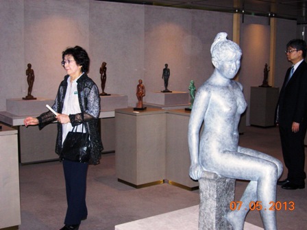 作業日誌37(雨宮敬子彫刻展陳列)_c0251346_17505740.jpg