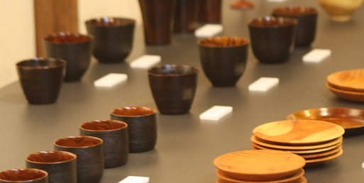 山崎修・雑木の雑器展―漆・木・器―が始まりました。_d0178448_1730361.jpg