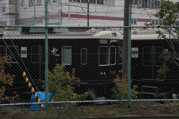阪急正雀レポ 堺筋線66系 66602 アルナ車両から出場_d0202264_200084.jpg