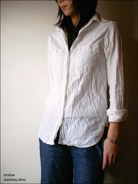 orslow [オアスロウ] chambray shirts [シャンブレーシャツ] Lady\'s_f0051306_213618.jpg