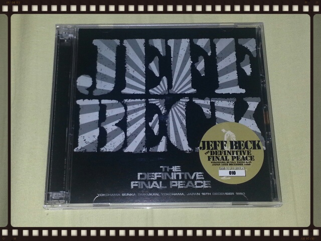 JEFF BECK / THE DEFINITIVE FINAL PEACE_b0042308_1323672.jpg