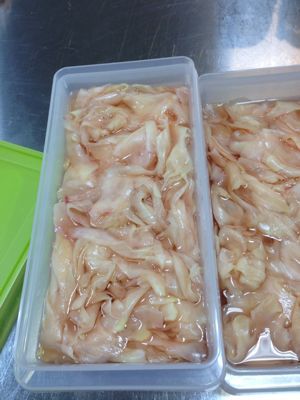 新生姜の甘酢漬けワークショップ_a0163160_2225749.jpg