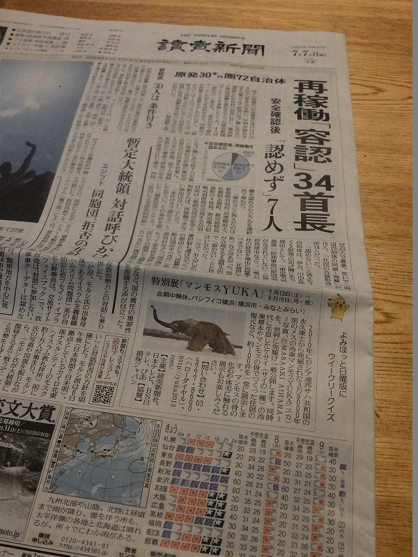 もう夏だ、日曜の昼下がり_f0050534_1444964.jpg