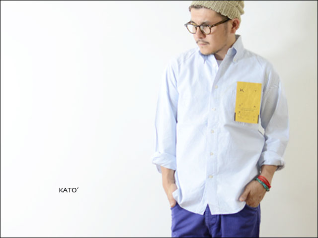 KATO' [カトー] オックスフォードボタンダウンシャツ [S15116B] MEN'S