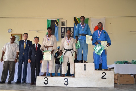 THE RESULT OF TANZANIA NATIONAL WEIGHT CATEGORY JUDO CHAMPIONSHIP 2013～体重別柔道選手権結果_a0088841_1131218.jpg