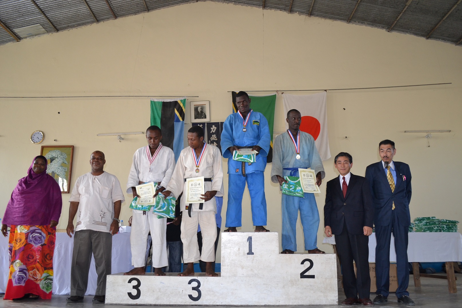 THE RESULT OF TANZANIA NATIONAL WEIGHT CATEGORY JUDO CHAMPIONSHIP 2013～体重別柔道選手権結果_a0088841_11313466.jpg