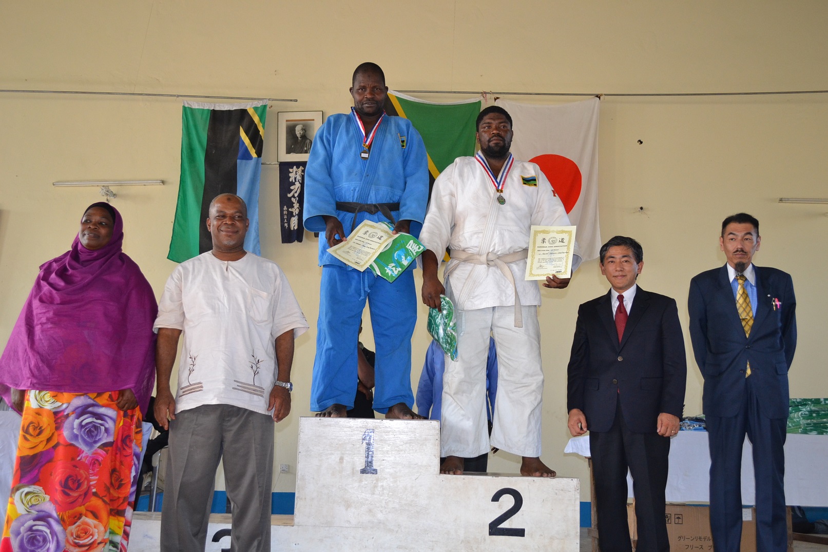 THE RESULT OF TANZANIA NATIONAL WEIGHT CATEGORY JUDO CHAMPIONSHIP 2013～体重別柔道選手権結果_a0088841_1132765.jpg