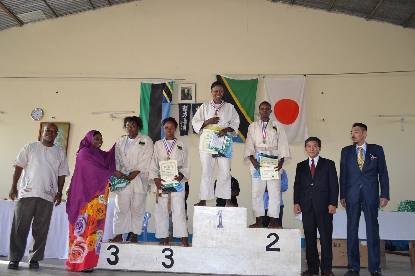 THE RESULT OF TANZANIA NATIONAL WEIGHT CATEGORY JUDO CHAMPIONSHIP 2013～体重別柔道選手権結果_a0088841_1136450.jpg