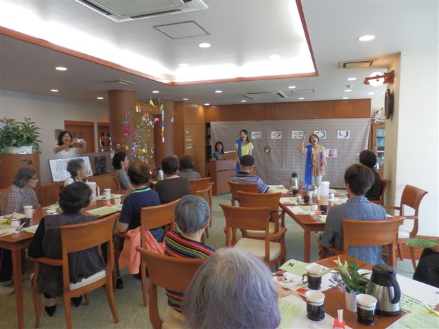 七夕朗読会 ボナージュ稲毛海岸 ｓｗｉｍｍｙ日記