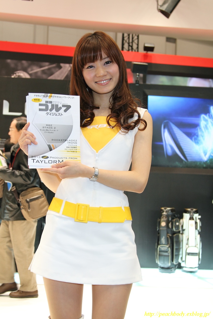 大山美保 さん(テーラーメイド ゴルフ株式会社 ブース)_c0215885_193667.jpg