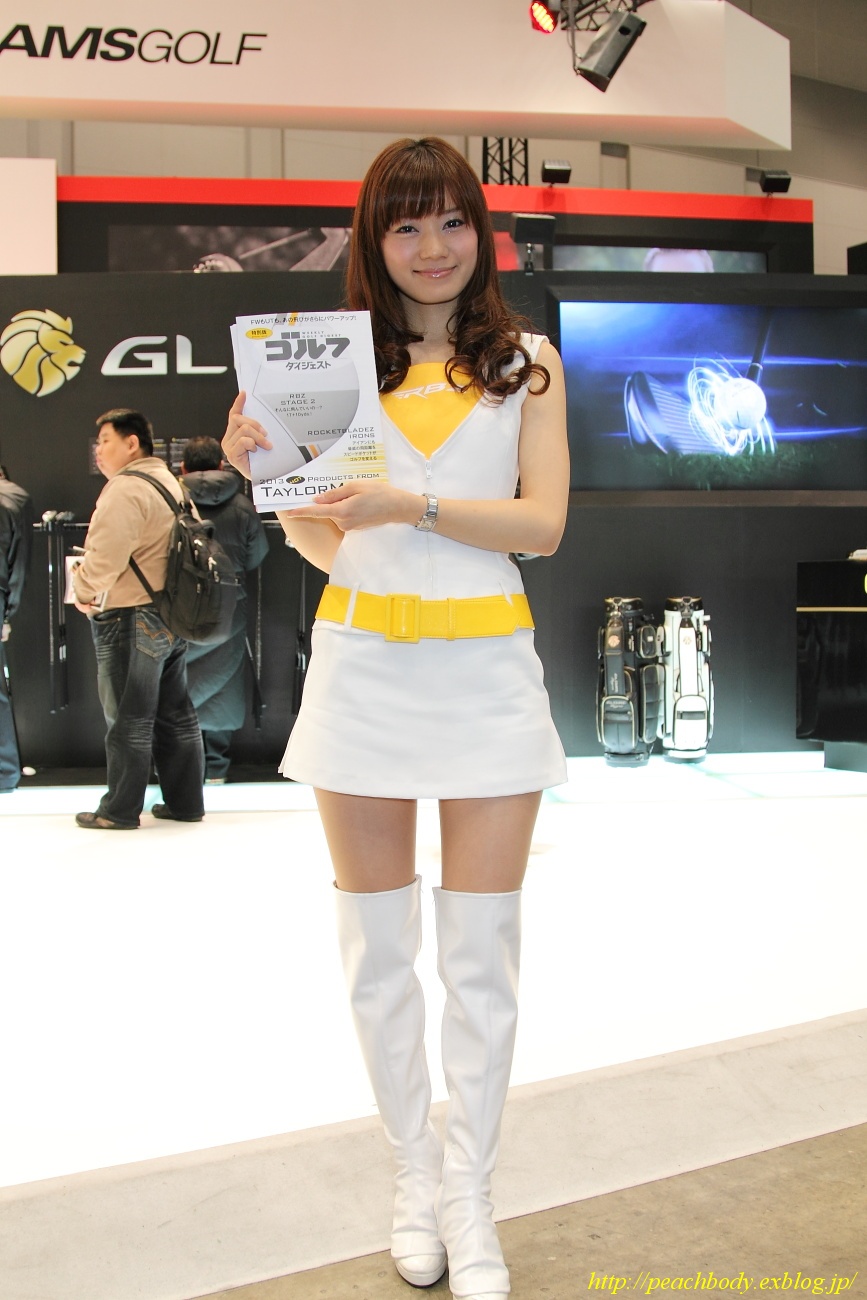 大山美保 さん(テーラーメイド ゴルフ株式会社 ブース)_c0215885_195171.jpg