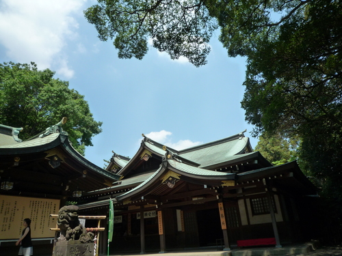 「検見川神社へお水取り」_b0211926_18243466.jpg