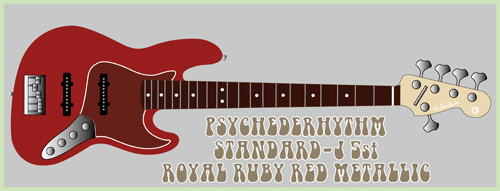 「Royal Ruby Red Metaの5弦 Standard-J」を製作します。_e0053731_18204288.jpg