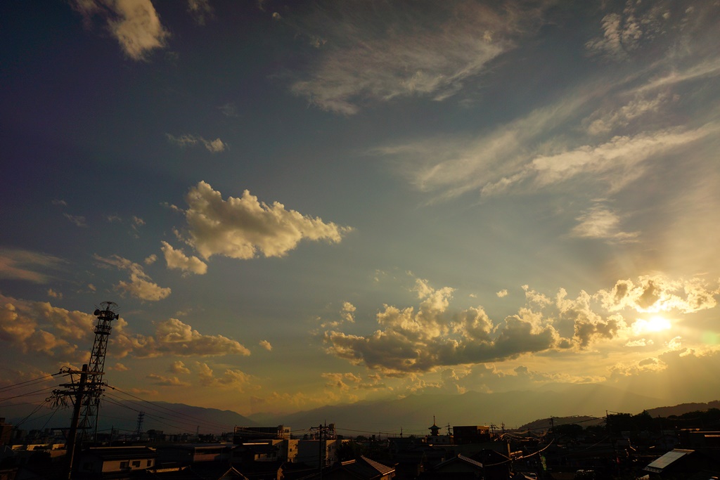 today\'s sunset ７月９日_e0223456_2356169.jpg