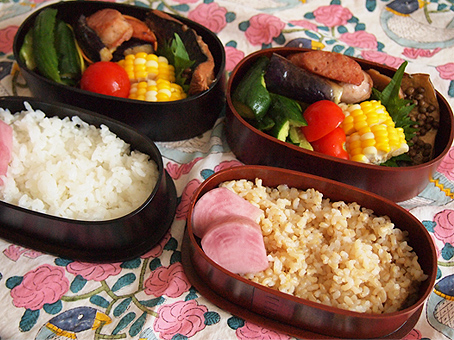 ごま鯖の山椒煮弁当_b0157575_785516.jpg