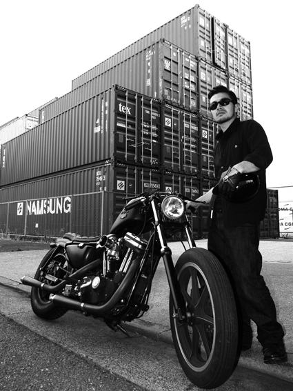 鈴木 武雄 & Harley-Davidson XL883R(2013 0609)_f0203027_2471590.jpg